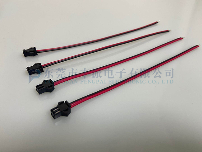 SM公端母殼紅黑端子線